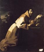 Francisco de Zurbaran Saint Francis in Meditation oil painting picture wholesale